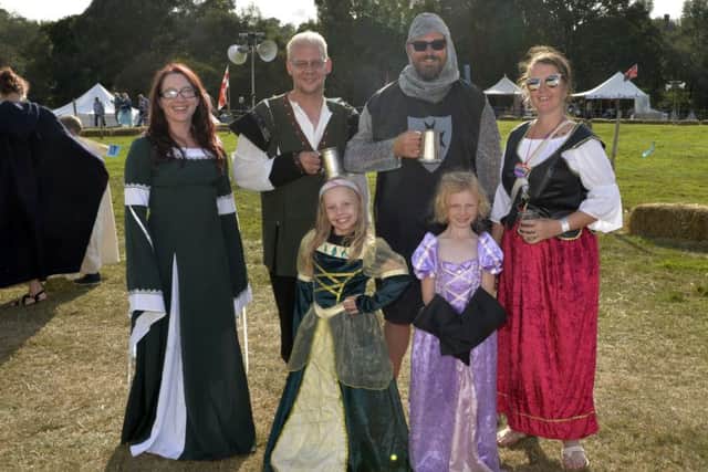 Herstmonceux Castle Medieval Festival August 2018 (Photo by Jon Rigby) SUS-180827-094341001