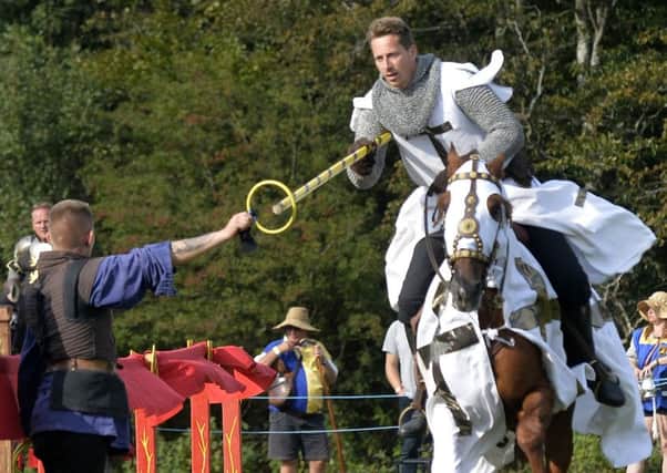 Herstmonceux Castle Medieval Festival August 2018 (Photo by Jon Rigby) SUS-180827-094626001