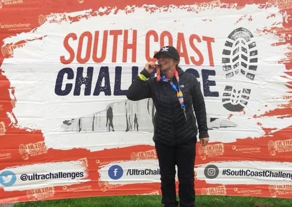 Heather Leggett completed the ultra challenge in 27 hours and finished 99 out of 140 women