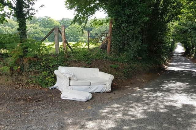 Ross Lewis said Three Oaks has become Hastings' dumping ground. Picture: Ross Lewis