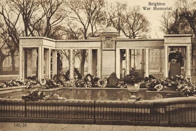 Brighton War Memorial (HA927904), Royal Pavilion & Museums, Brighton & Hove SUS-180409-163118001