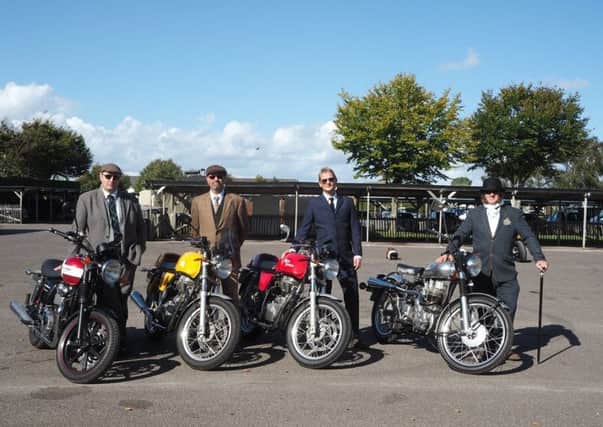 The Distinguished Gentlemen's Ride supports the Movember Foundation