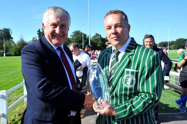 Horsham RFC - pitch opening, fun day and friendlies. .Pic Steve Robards SR1823324 SUS-180309-115934001