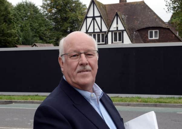 Councillor Peter Evans concerned with the potential loss of the historic property. Picture by Kate Shemilt. ks180447-1