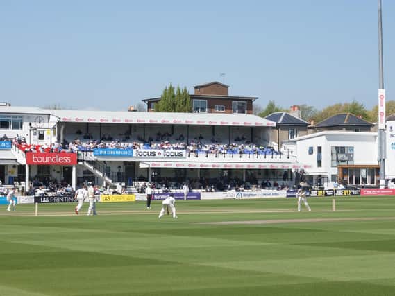 Sussex are on top at Hove