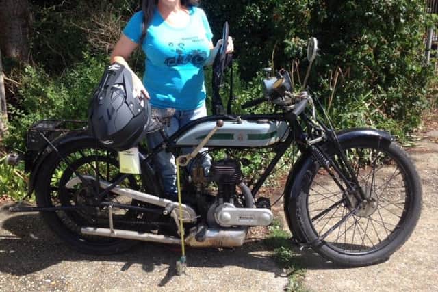 Julie - Vintage to Voltage motorcycle challenge. SUS-180831-134524001