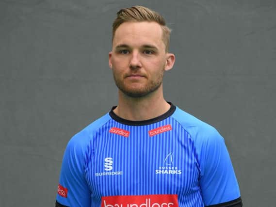 Laurie Evans is looking forward to playing for Sussex at T20 finals day / Picture by PW Sporting Photography