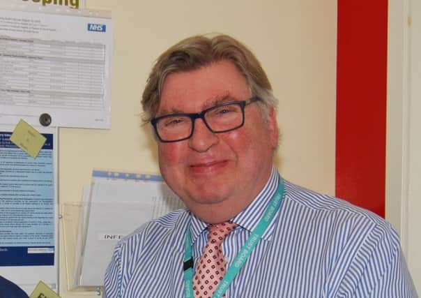 David Clayton-Smith will step down as chairman of the East Sussex Healthcare NHS Trust