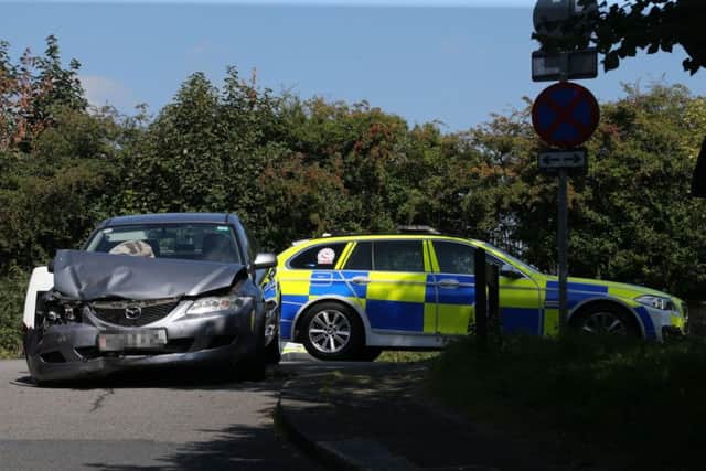 A collision on the A27 at the junction with Half Moon Lane has caused gridlock this afternoon