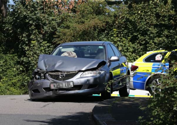 A collision on the A27 at the junction with Half Moon Lane has caused gridlock this afternoon