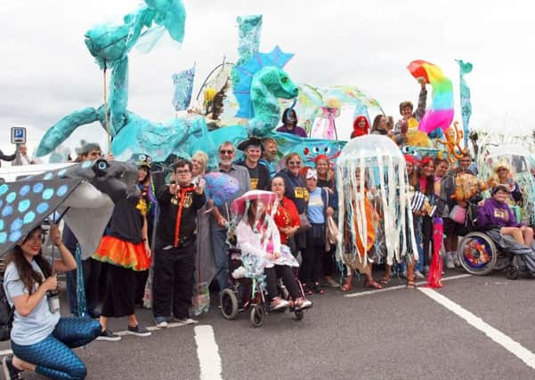 Under the Sea, Superstars Arts' entry in this year's Worthing Rotary Carnival. Picture: Derek Martin DM1883744a
