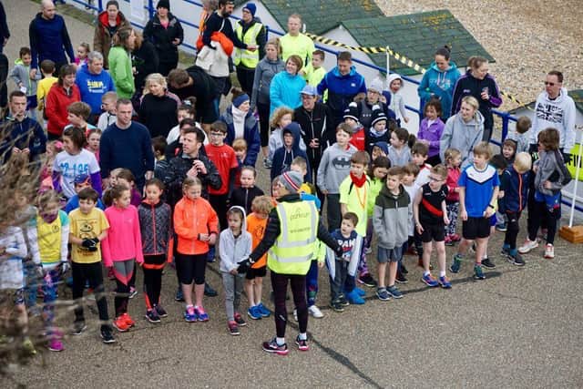 Eastbourne junior park run takes place every week