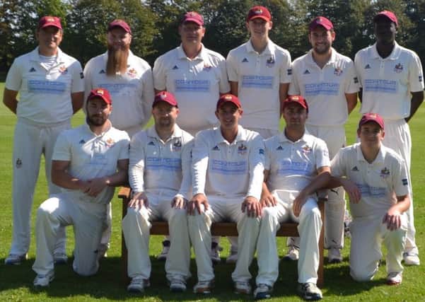 The Rye Cricket Club first XI which won the Sussex Cricket League Division Four East title.