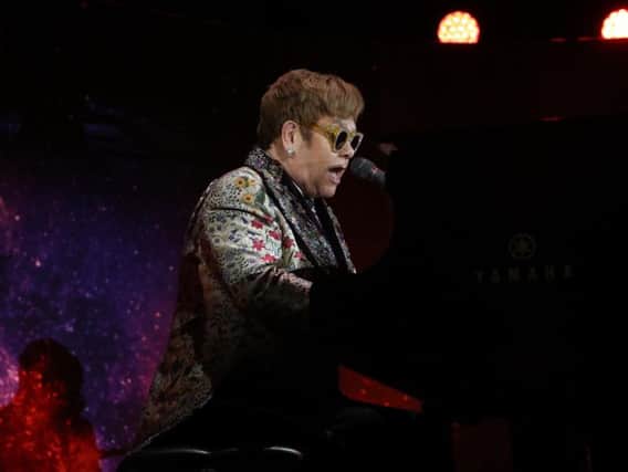 Elton John. Pic by Matt Baron- Shuttershock