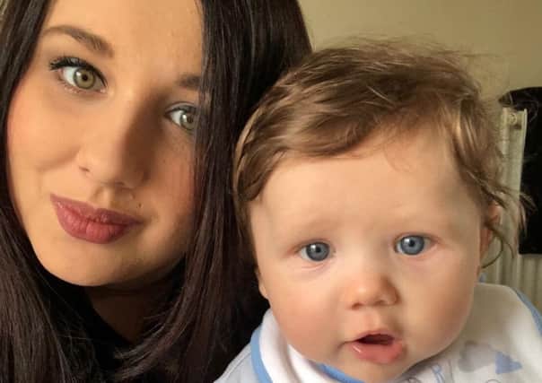 Danielle Louise and her nine-month old son were left with headaches and dizziness after the suspected gas leak