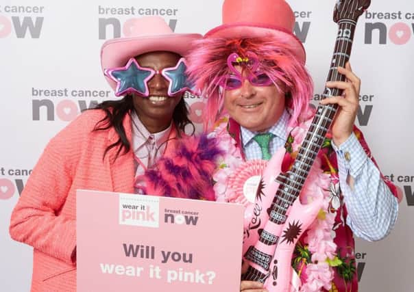 Tim Loughton is promoting wear it pink day as part of Breast Cancer Awareness Month