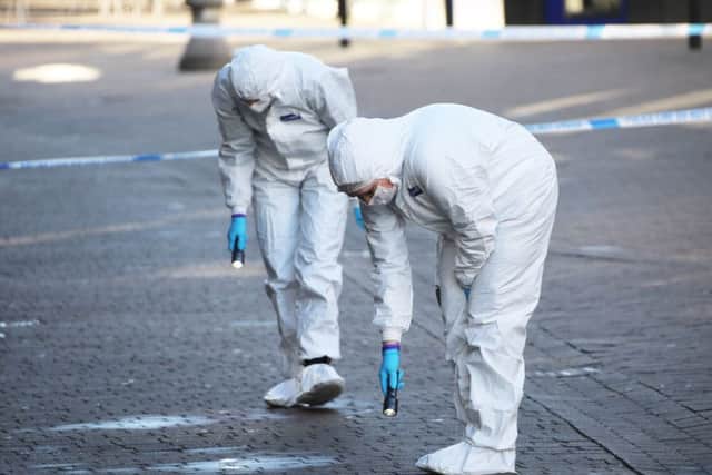 The stabbings took place in Terminus Road, Littlehampton