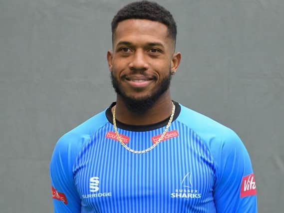 Chris Jordan scored two 50s against Leicestershire / Picture by PW Sporting Photography