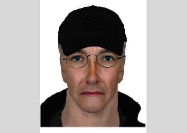 Police have released this e-fit image of a man sought in connection with a sexual assault in Chichester