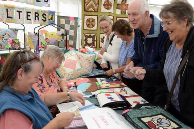 The Wicked Quilters stall