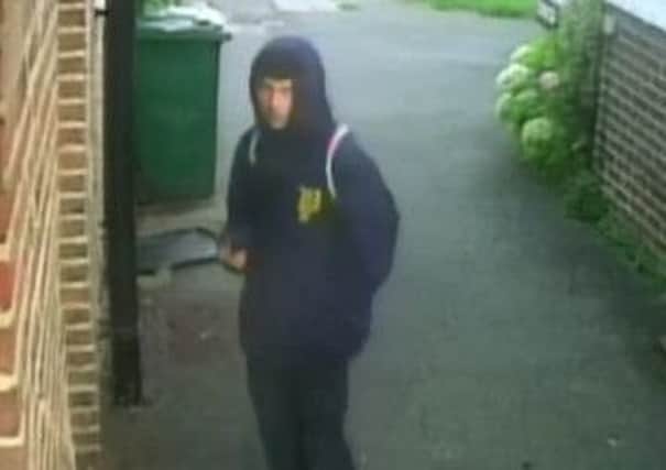 Police released CCTV in connection with burglaries in Hove (Photograph: Sussex Police)