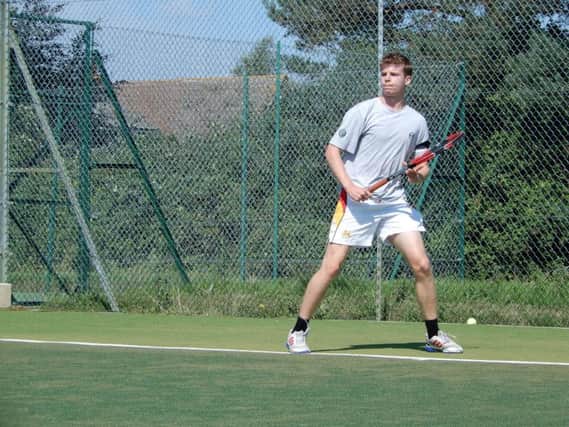 Harry Dry was one of Fishbourne TC's finals day winners