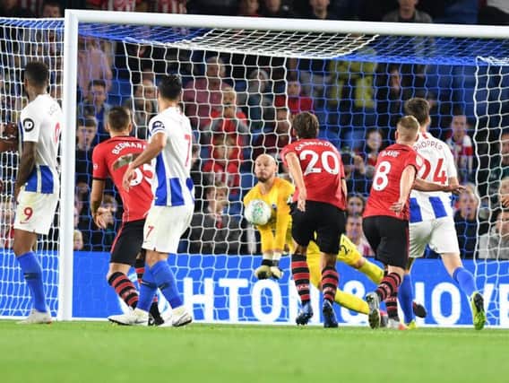 Action from the Carabao Cup tie between Brighton and Southampton last month. Picture by PW Sporting Photography