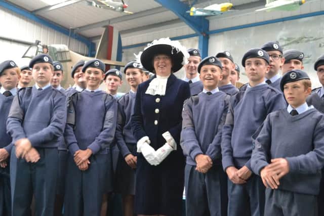 Cadets were joined by the High Sheriff of West Sussex