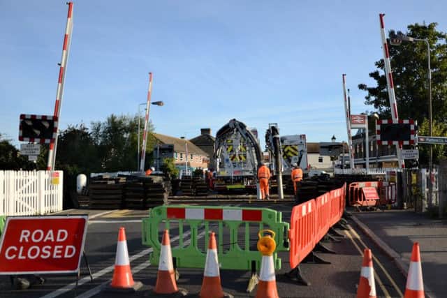 The crossing will remain closed until Monday morning