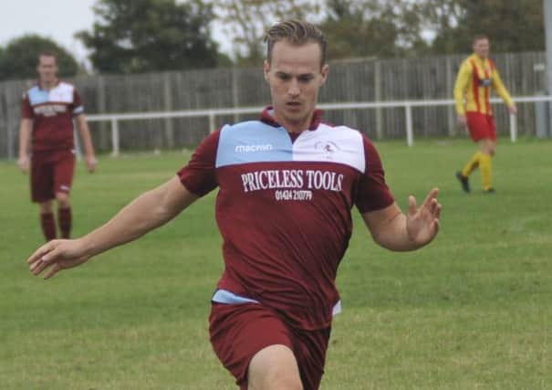 Sam Ellis came close to giving Little Common the lead in their 1-0 defeat to Newhaven.