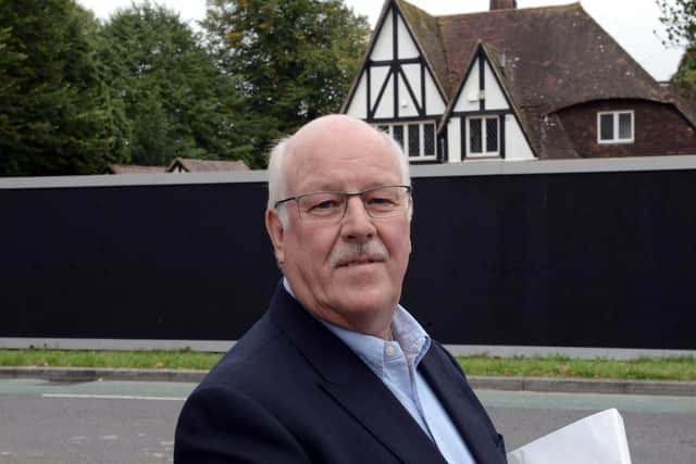 Councillor Peter Evans has recently expressed his concern with the way the city is being changed to 'its detriment'.Picture by Kate Shemilt. ks180447-1