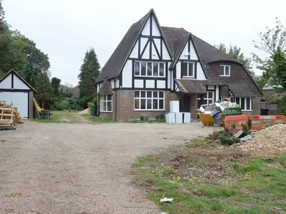 An application has been approvedto demolish the Arts and Crafts House at 21 Lavant Road, to replace it with a block of eight flats with parking. Picture by Kate Shemilt. ks180447-3