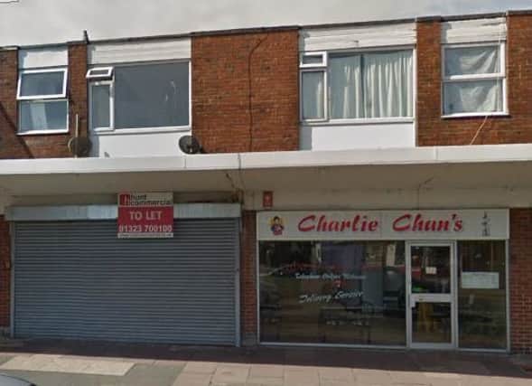 Charlie Chan's Chinese takeaway in Hampden Park, Eastbourne. Image by Google Maps