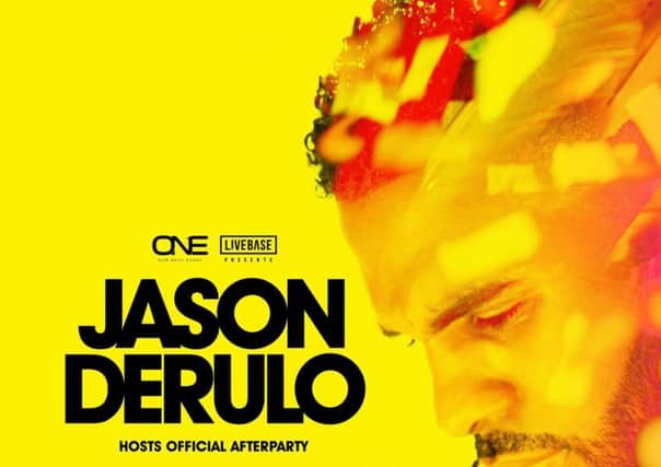 Jason Derulo will be visiting Eastbourne soon