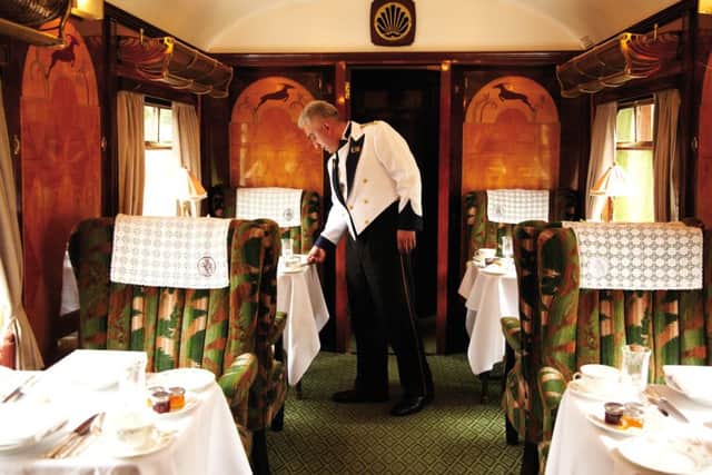 The British Belmond Pullman train will run a special service from Horsham in May 2019 in aid of the St Catherine's Hospice