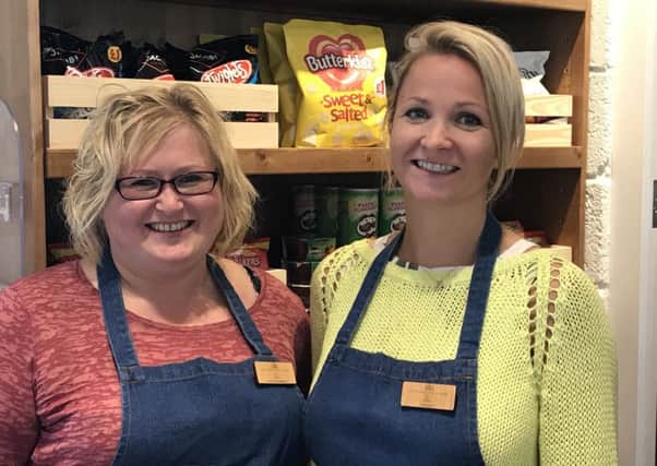 (L-R) Fittleworth stores assistant managerToni Humphrey and shop manager Sarah Hawkins