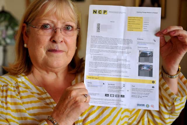 Jeannette Frost from Ferring was given parking ticket after 13 minutes