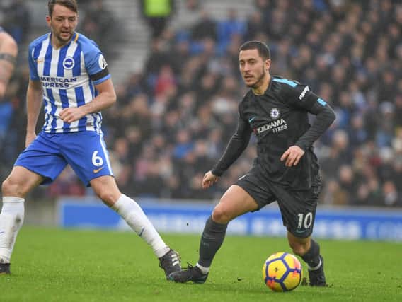 Eden Hazard was rested for Chelseas Europa League tie this week. Picture by PW Sporting Photography