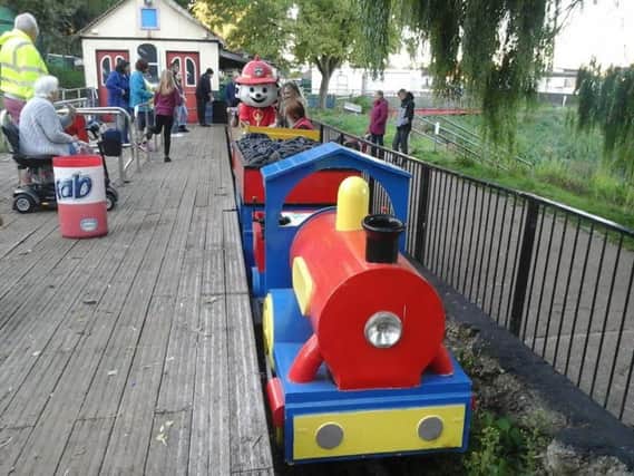 The Brooklands Park miniature train prepares for its final journey SUS-180925-160447001