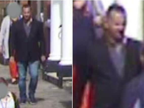 Police would like to identify this man after an elderly man had 1,000 stolen from his coat pocket in Chichester. Can you help?