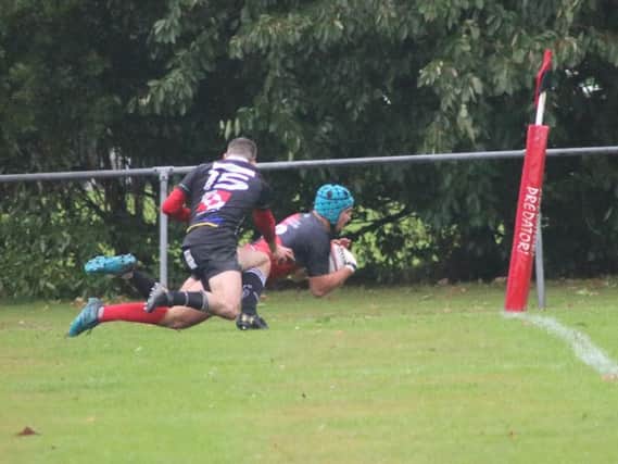 Wilf Bridges ran in Heath's first try to put the home side in front