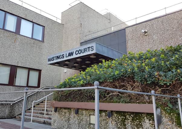 He appeared at Hastings Magistrates' Court this morning