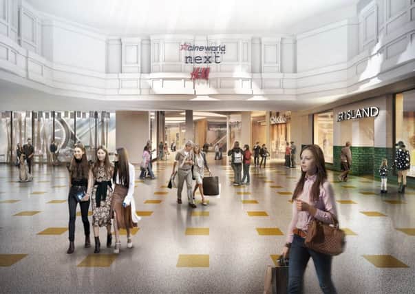 An artist's impression of the Arndale extension