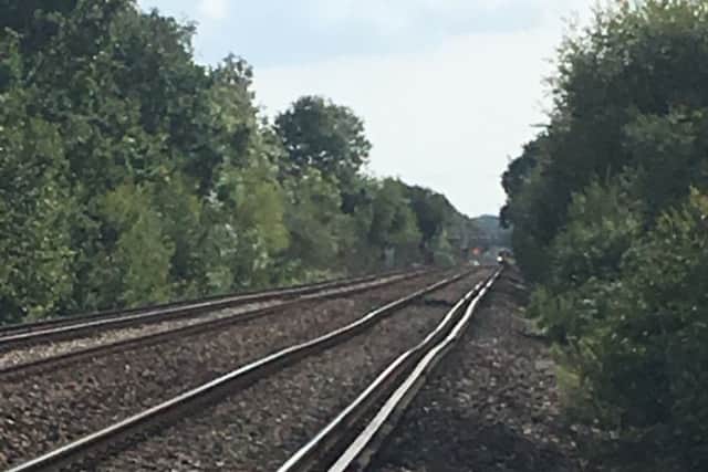 Bumpy track near Keymer Junction