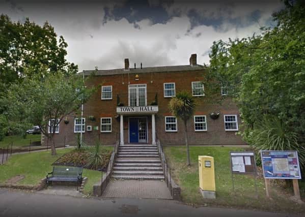 Haywards Heath Town Hall in Boltro Road. Picture: Google Street View