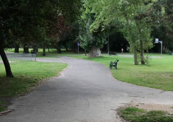 Police are asking people to report anything suspicious in Homefield Park. Pictures: Derek Martin