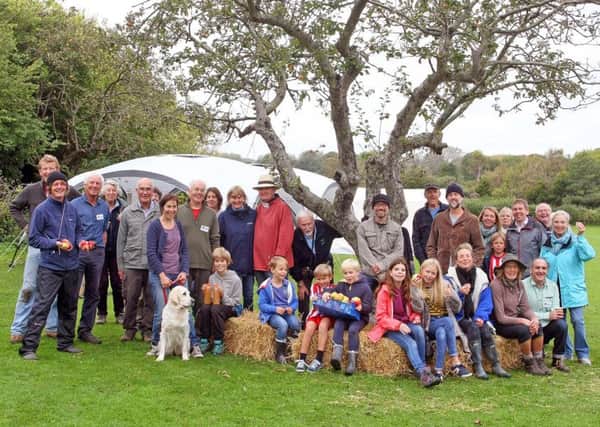 Last year's Apple Day at Steyning Community Orchard. Photo by Derek Martin DM17100865a