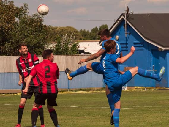 Selsey in recent action against Southwick / Picture by Tommy McMillan