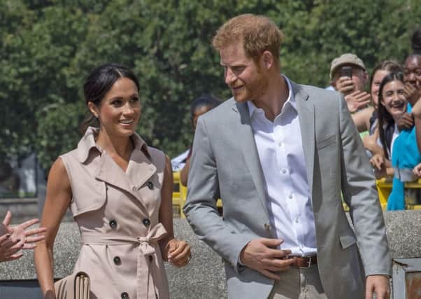 This is the first visit to Sussex for Prince Harry and Meghan. Here are they are pictures during their visit to the Nelson Mandela centenary exhibition at Southbank Centre's Queen Elizabeth Hall, London. Arthur Edwards/The Sun/PA Wire
