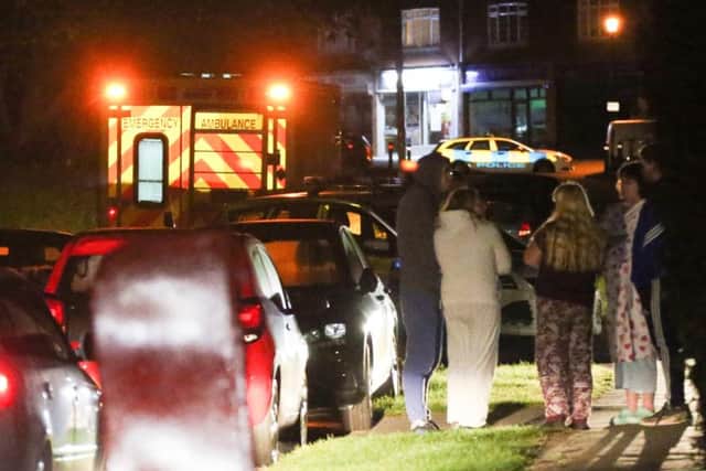 Police were called to the scene in the early hours of Friday
